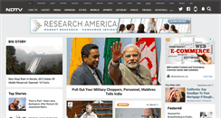 Desktop Screenshot of ndtv1.com